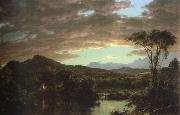 Frederic Edwin Church a country home Germany oil painting artist